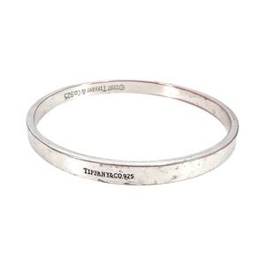Vintage Tiffany & Co Sterling Silver Bangle Bracelet 925 *SEE